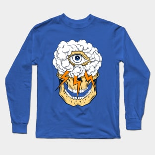 skull illustration Long Sleeve T-Shirt